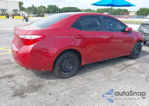 2015 Toyota Corolla Le z USA, uszkodzony, nr VIN 5YFBURHE8FP304922